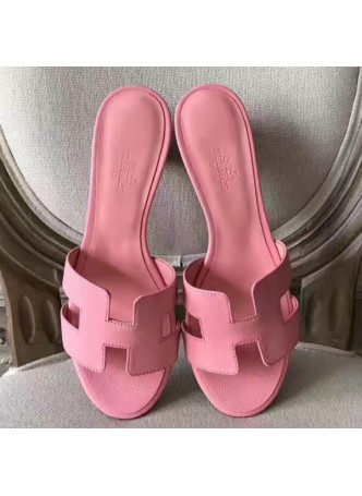 Hermes Sandals Replica Pink Color RB378